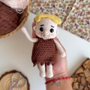 PABLO MARMOL, LOS PICAPIEDRAS, PATRON DE AMIGURUMI