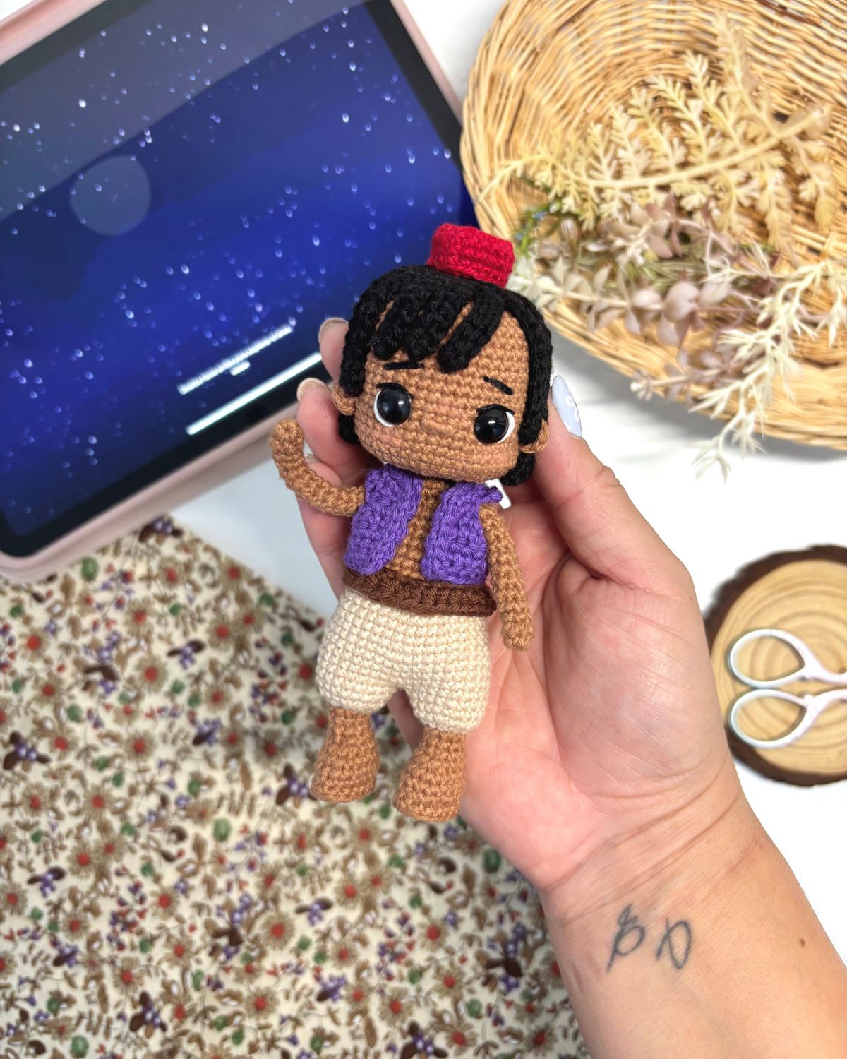 Aladino amigurumi